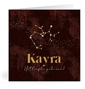 Geboortekaartje naam Kayra u3