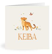 Geboortekaartje naam Keiba u2