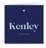 Geboortekaartje naam Kenley j3