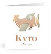 Geboortekaartje naam Kyro j1