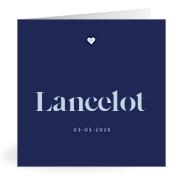 Geboortekaartje naam Lancelot j3