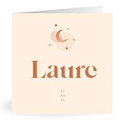 Geboortekaartje naam Laure m1