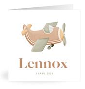 Geboortekaartje naam Lennox j1