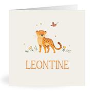 Geboortekaartje naam Leontine u2