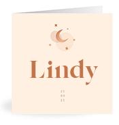Geboortekaartje naam Lindy m1