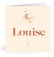 Geboortekaartje naam Louise m1