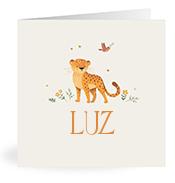 Geboortekaartje naam Luz u2
