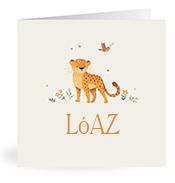Geboortekaartje naam Lóaz u2