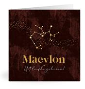 Geboortekaartje naam Maeylon u3