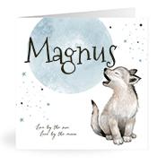 Geboortekaartje naam Magnus j4