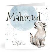 Geboortekaartje naam Mahmud j4