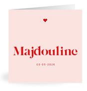 Geboortekaartje naam Majdouline m3