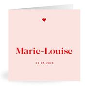 Geboortekaartje naam Marie-Louise m3