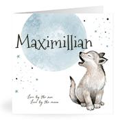 Geboortekaartje naam Maximillian j4