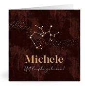 Geboortekaartje naam Michele u3