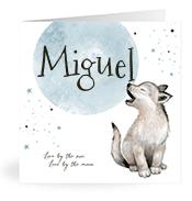 Geboortekaartje naam Miguel j4