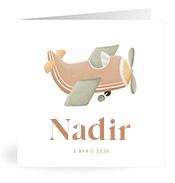 Geboortekaartje naam Nadir j1