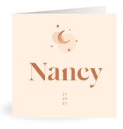 Geboortekaartje naam Nancy m1