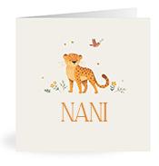 Geboortekaartje naam Nani u2