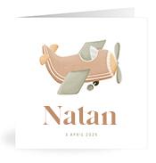 Geboortekaartje naam Natan j1