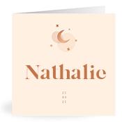 Geboortekaartje naam Nathalie m1