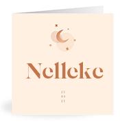 Geboortekaartje naam Nelleke m1