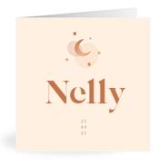 Geboortekaartje naam Nelly m1
