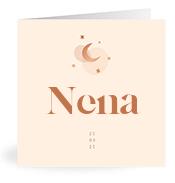 Geboortekaartje naam Nena m1