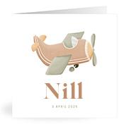 Geboortekaartje naam Nill j1
