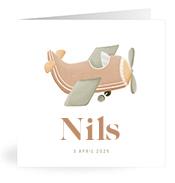 Geboortekaartje naam Nils j1