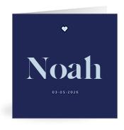 Geboortekaartje naam Noah j3