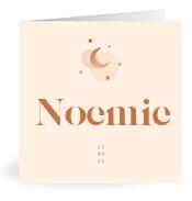 Geboortekaartje naam Noemie m1