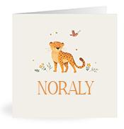 Geboortekaartje naam Noraly u2