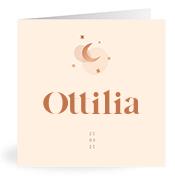 Geboortekaartje naam Ottilia m1