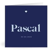 Geboortekaartje naam Pascal j3