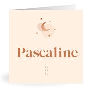 Geboortekaartje naam Pascaline m1