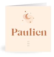 Geboortekaartje naam Paulien m1
