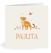 Geboortekaartje naam Paulita u2