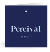 Geboortekaartje naam Percival j3