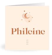 Geboortekaartje naam Phileine m1