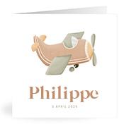 Geboortekaartje naam Philippe j1