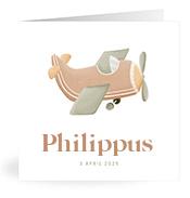 Geboortekaartje naam Philippus j1