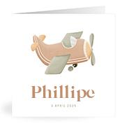 Geboortekaartje naam Phillipe j1