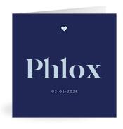 Geboortekaartje naam Phlox j3
