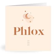 Geboortekaartje naam Phlox m1
