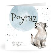 Geboortekaartje naam Poyraz j4