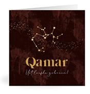 Geboortekaartje naam Qamar u3