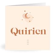 Geboortekaartje naam Quirien m1