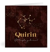Geboortekaartje naam Quirin u3
