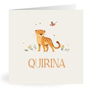Geboortekaartje naam Quirina u2